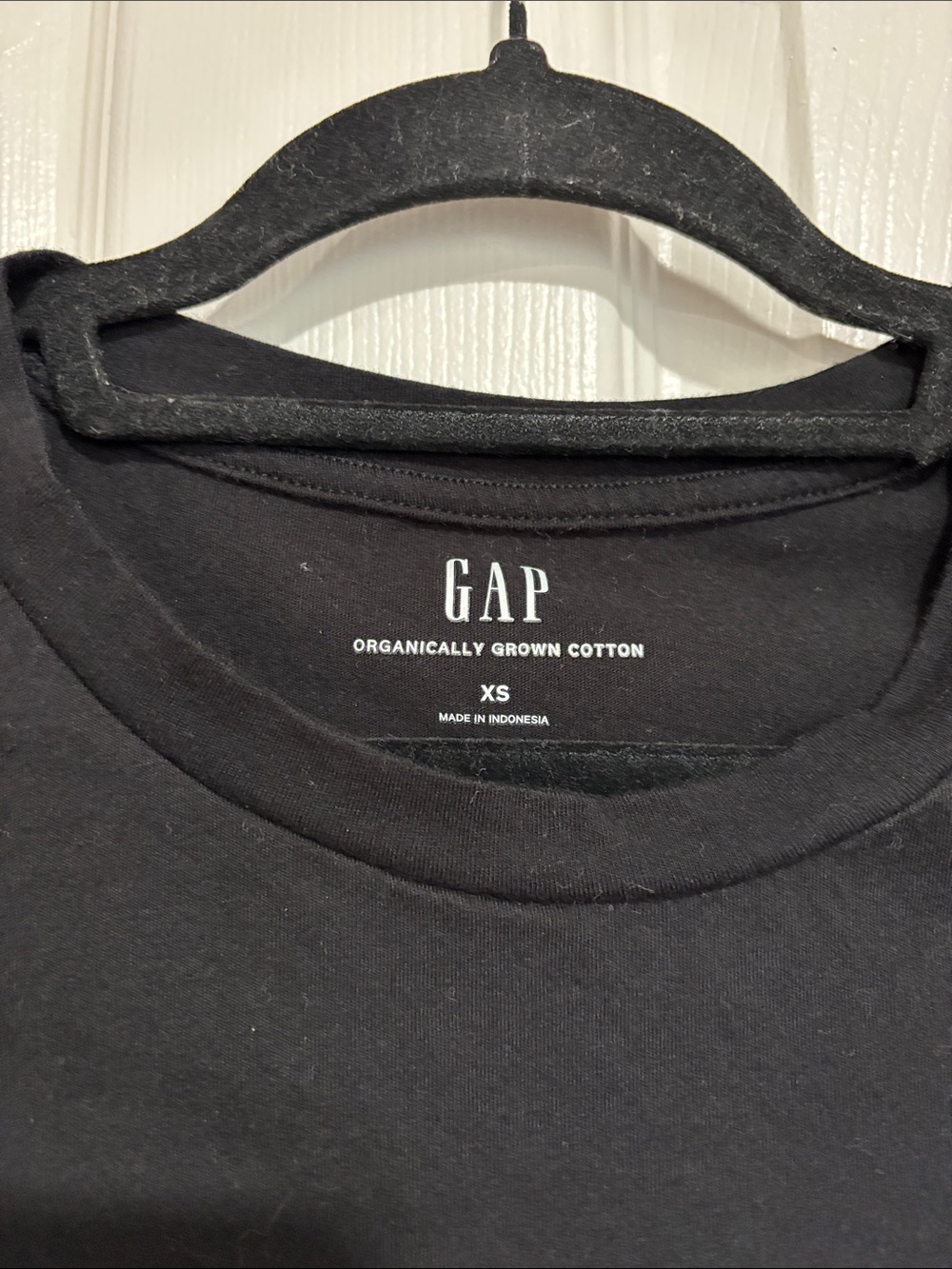 3 GAP / GAP FACTORY Crew Neck T-Shirts White Gray Black Size XS - Picture 10 of 10